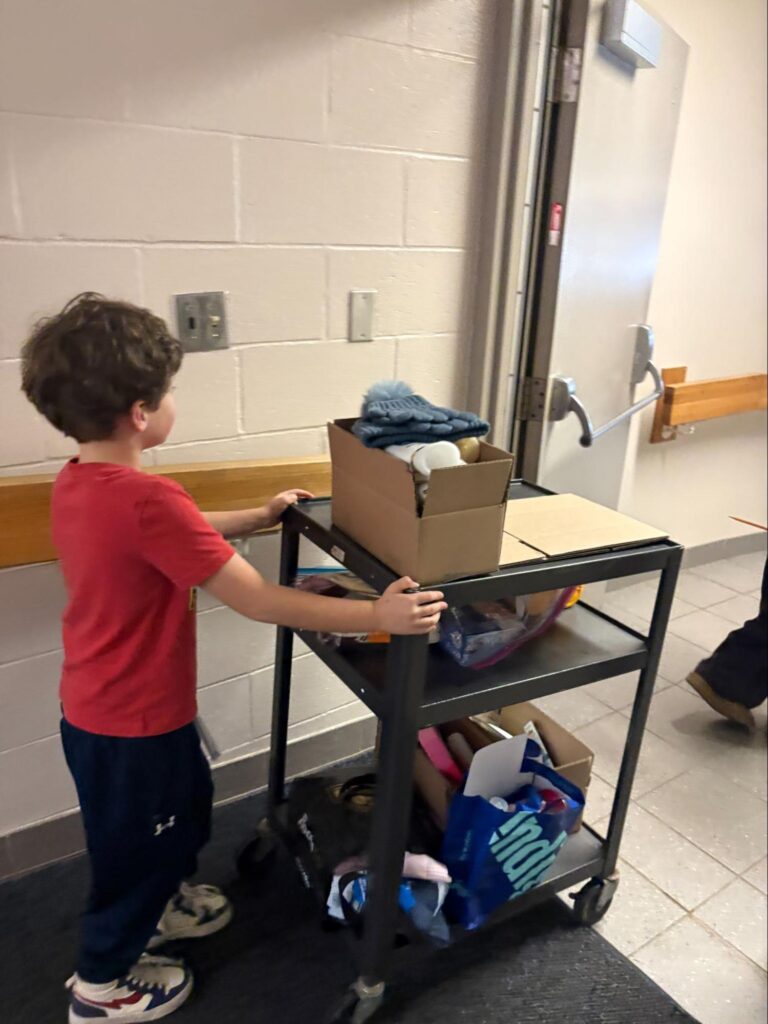 Monck Public School holds Holiday Season Shoebox Drive